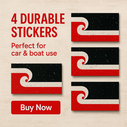 Tino Rangatiratanga Stickers - 4pcs